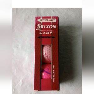 Srixon Soft Feel Lady Golf Balls Passion Pink One Sleeve (3balls) NEW!!